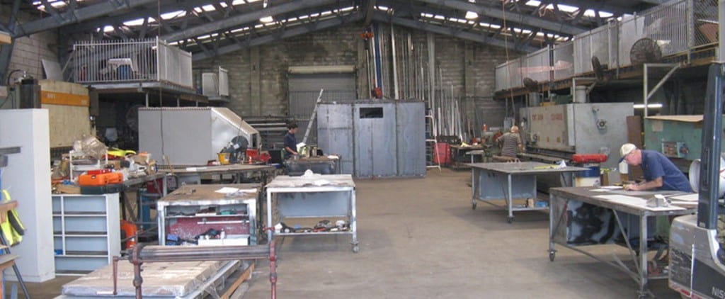 Inside the workshop - B & B Hazell Sheet Metal Works